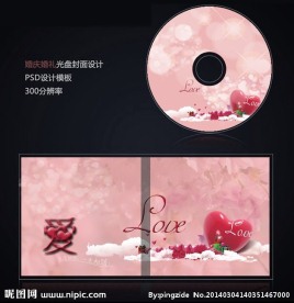 婚庆光盘封面