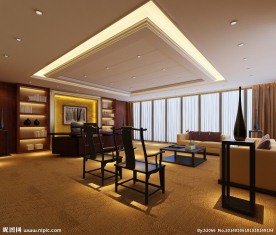 豪华客厅装修效果图