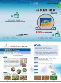 药品 兽药二折页