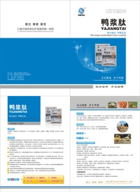 兽药 药品二折页