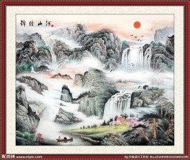 国画山水