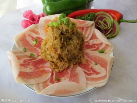 五花肉煎酸菜