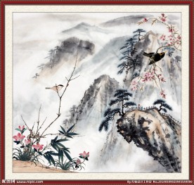 国画山水