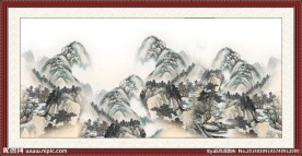 抽象国画