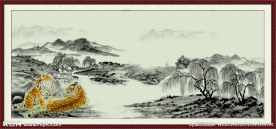 国画山水