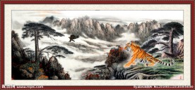 国画老虎