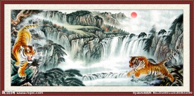 国画老虎