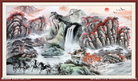 国画山水