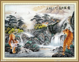 国画老虎