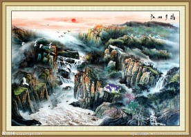 国画山水