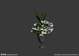 鲜花模型