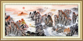 国画山水