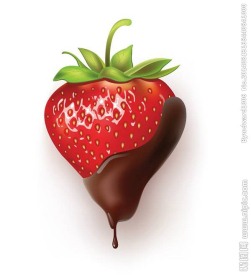草莓巧克力