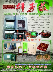 茶庄广告