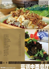 中西餐 菜谱