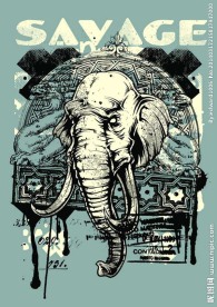 T恤图案欧美纹身设计