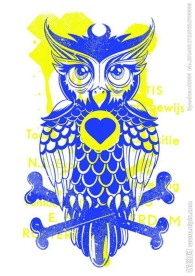 T恤图案欧美纹身设计