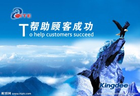 金蝶软件公司挂图