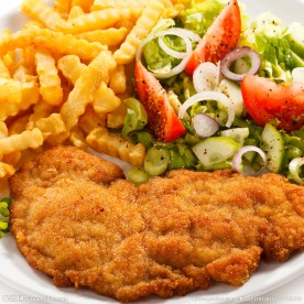 薯条鸡排 薯条 鸡排