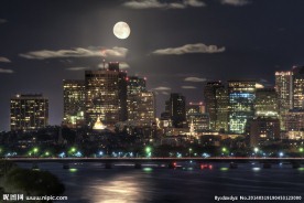 月夜城市