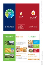 云上蛋折页