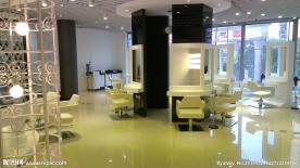 美发店内撞球