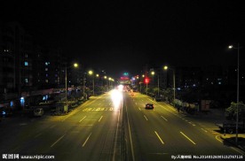交通夜景
