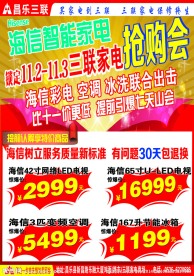 晨鸿信息海信抢购会