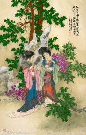 红豆还原图
