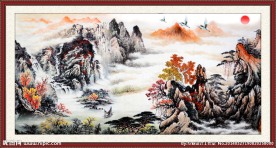 国画山水
