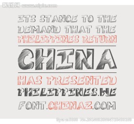 英文艺术字体