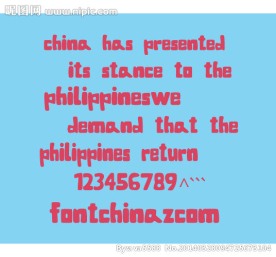 B可爱英文字体