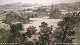 美丽家园 国画作品