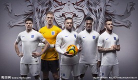 英格兰队服广告