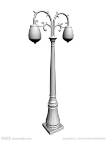 路灯模型