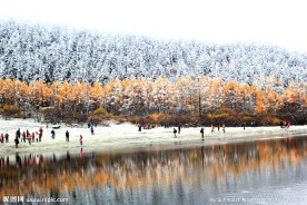 毕棚沟雪景