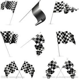 终点旗胜利旗帜格子旗