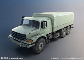 军车3d模型