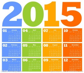 2015年日历羊年日