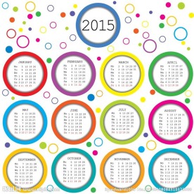 2015年日历羊年日