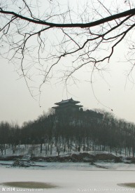 景阳冈雪景