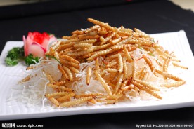 椒盐竹虫