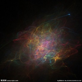 分形抽象光线合成素材