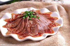 开味凉菜红油舌片