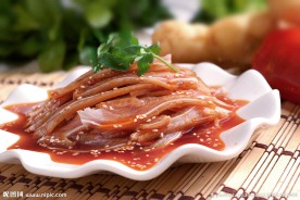 开味凉菜红油耳片