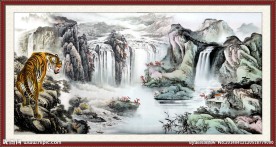 国画山水