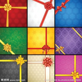 丝带包装袋彩带