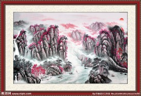 国画山水