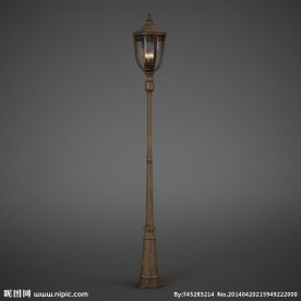 路灯模型