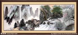国画山水